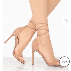 Nude heels Lola shoetique